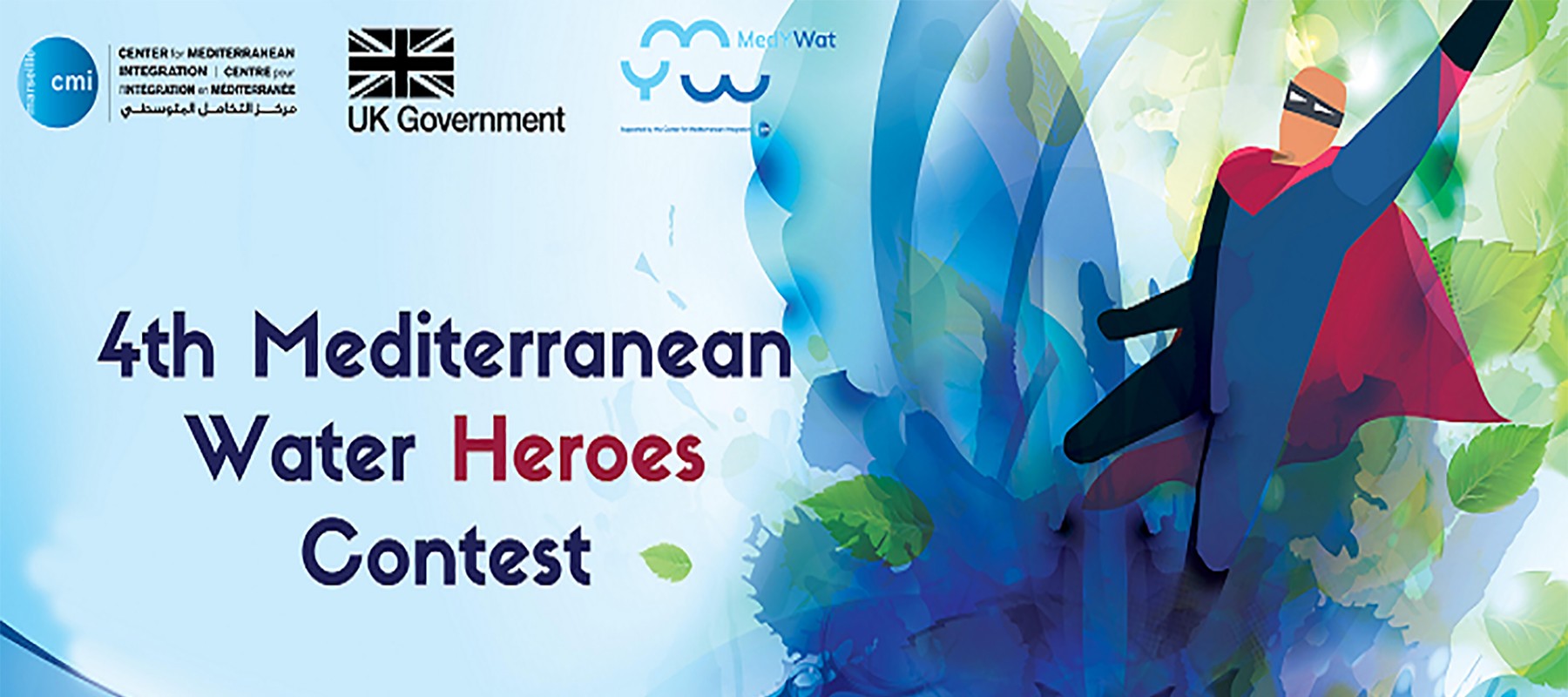 4th Mediterranean Water Heroes Contest Banner