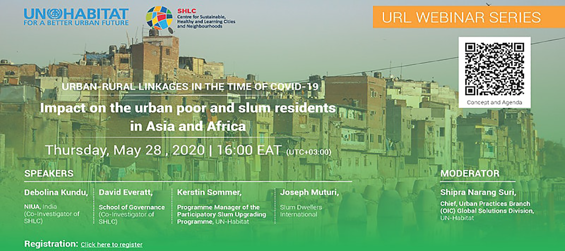 Webinar: Urban-rural linkages in the time of COVID-19: impact on the urban poor and slum dwellers in Asia and Africa