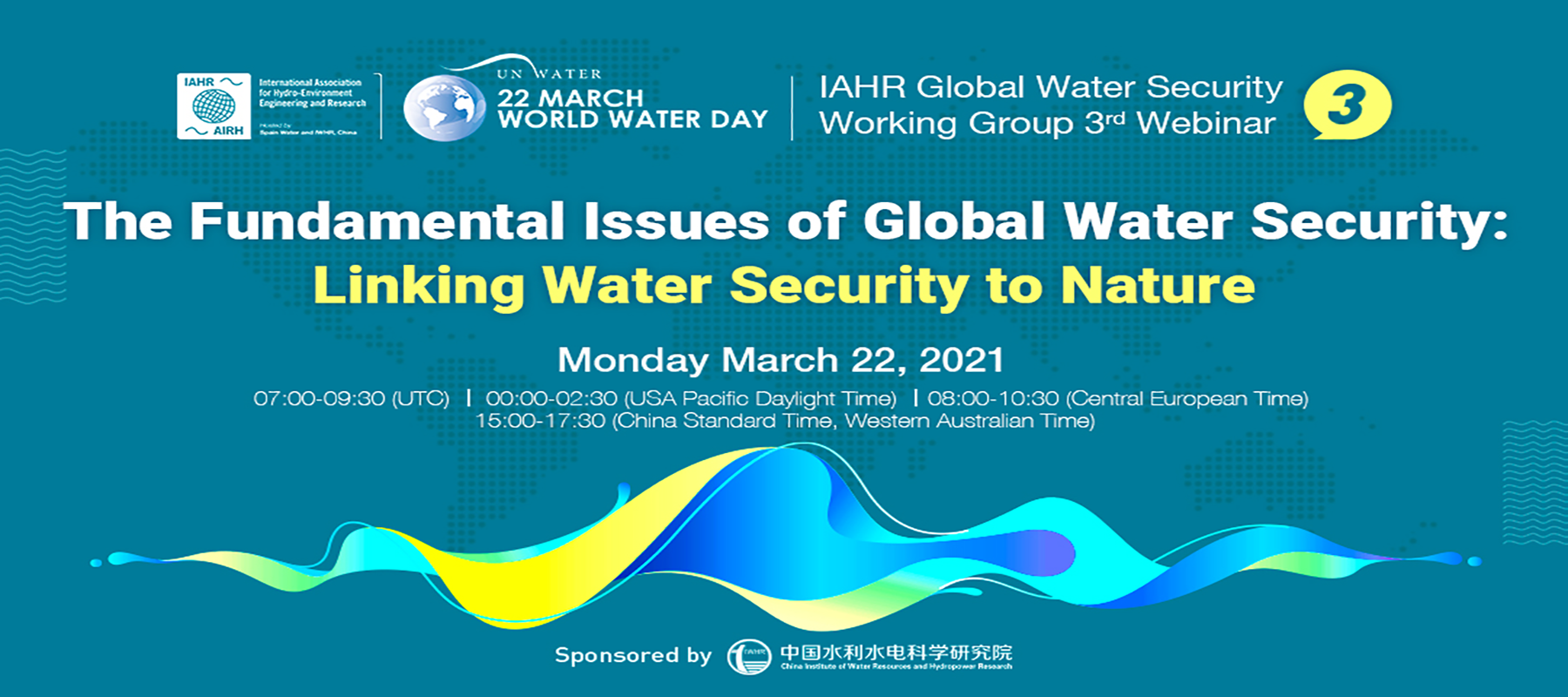 Webinar: The Fundamental Issues of Global Water Security: Linking Water Security to Nature