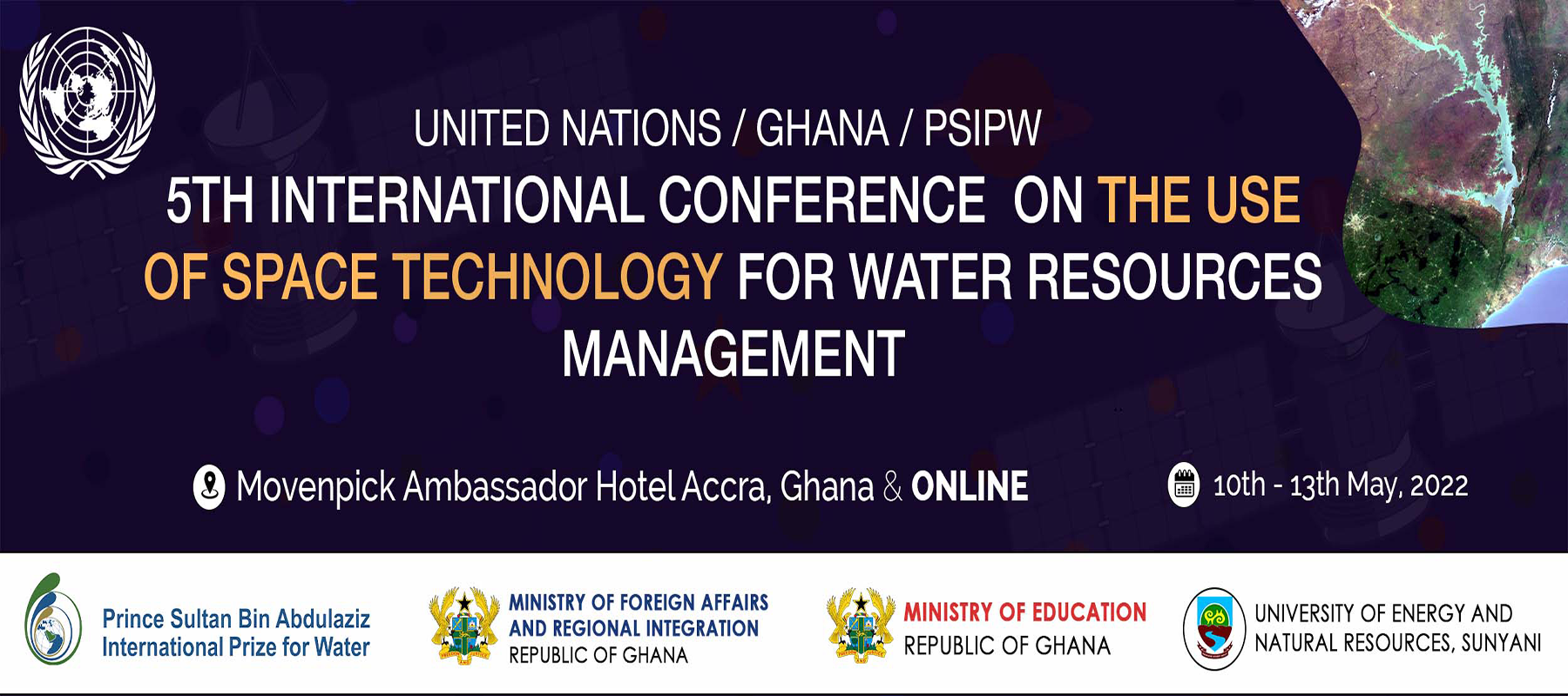 5th International Conference on the Use of Space Technology for Water Resources Management