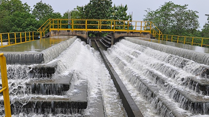 Aerator at Abeokuta main water scheme