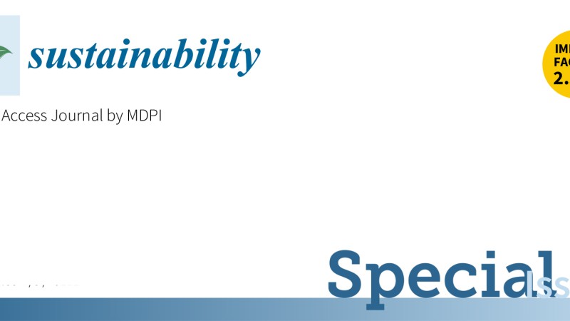 sustainability Special Issue Banner