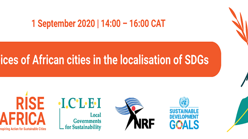 Webinar: Voices of African Cities in the Localisation of SDGs