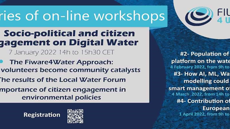 Webinar: Socio-political and citizen engagement on Digital Water