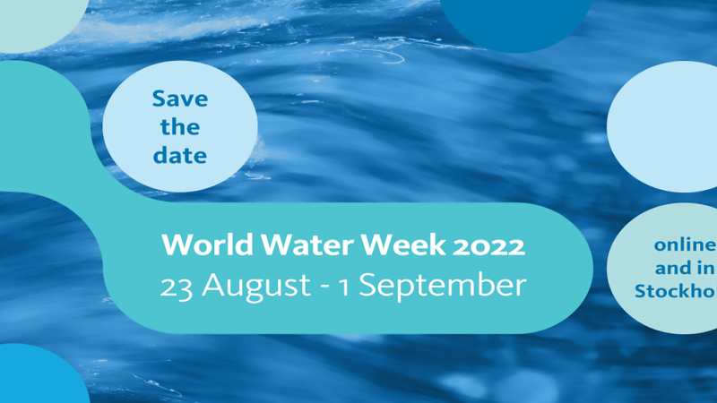 Stockholm World Water Week 2022